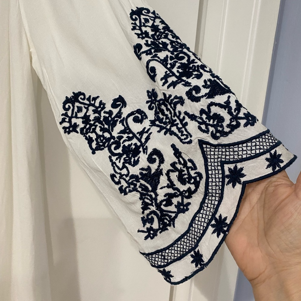 Embroidered Tunic dress